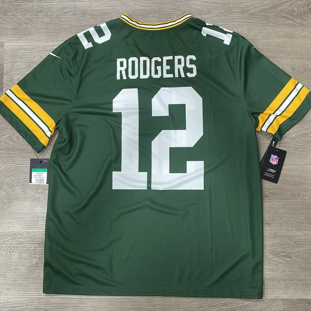 Greenbay Packers Rodgers Jersey- XL